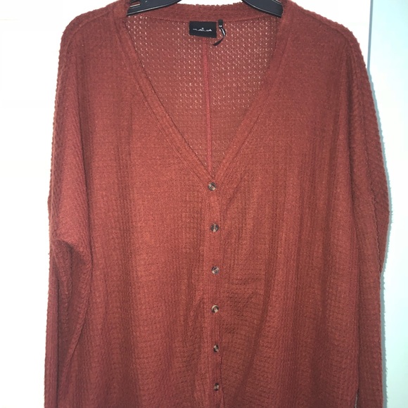 Urban Outfitters light weight rust sweater - Picture 1 of 3